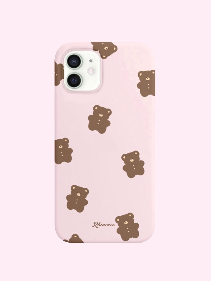 [Made] choco bear hard case