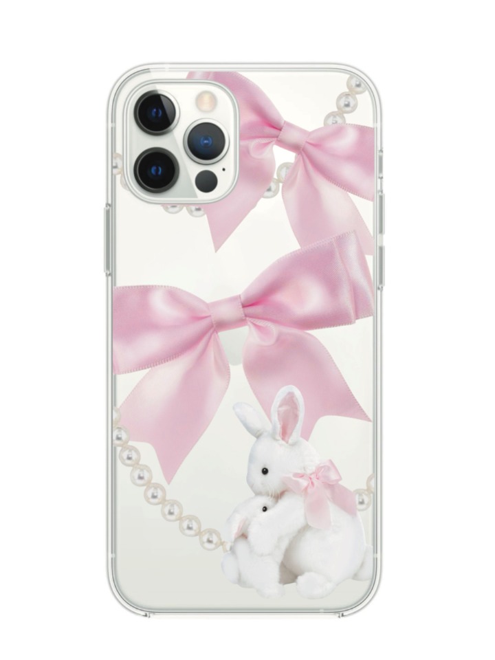 Pink bunny case