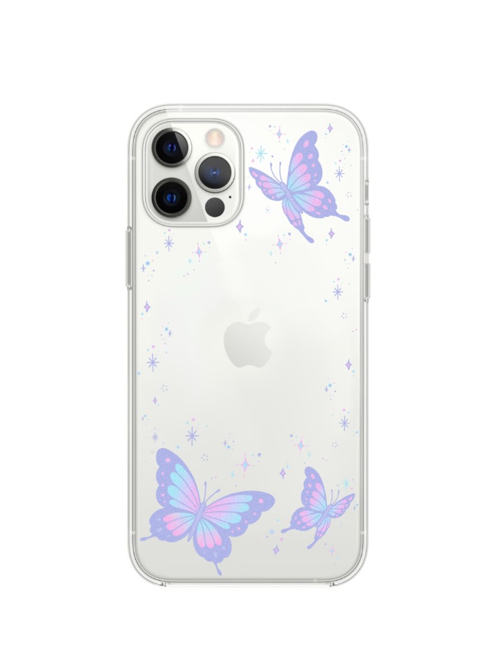 [Made] baby butterfly sparkle case