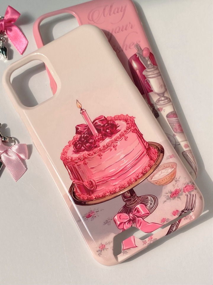 Pink Cake CARD case