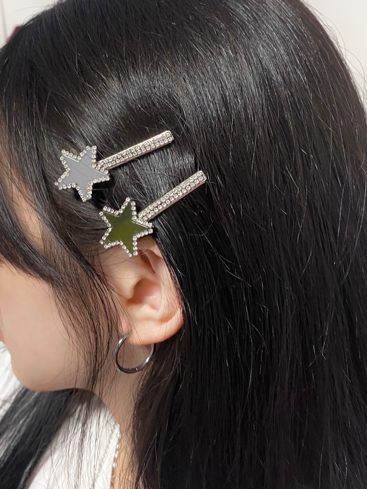 stage star hair pin (3color)